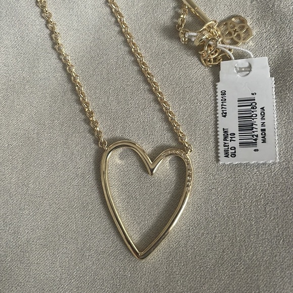 Kendra Scott Jewelry Ansley Heart Pendant Poshmark